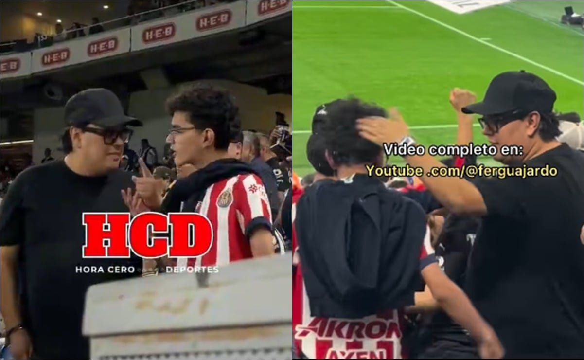 Aficionado Chivas Monterrey incidente