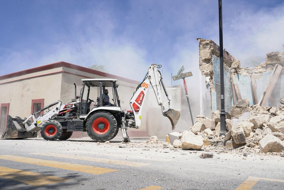 INAH Pesquería demolición edificio histórico