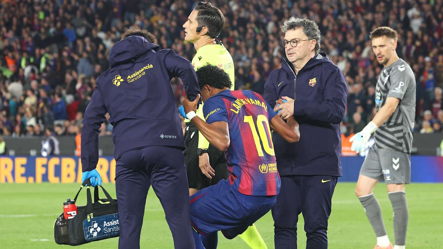 Lamine Yamal lesión