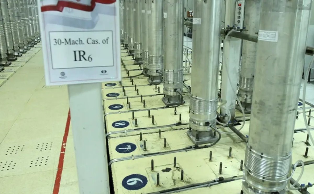 Uranio enriquecido Irán