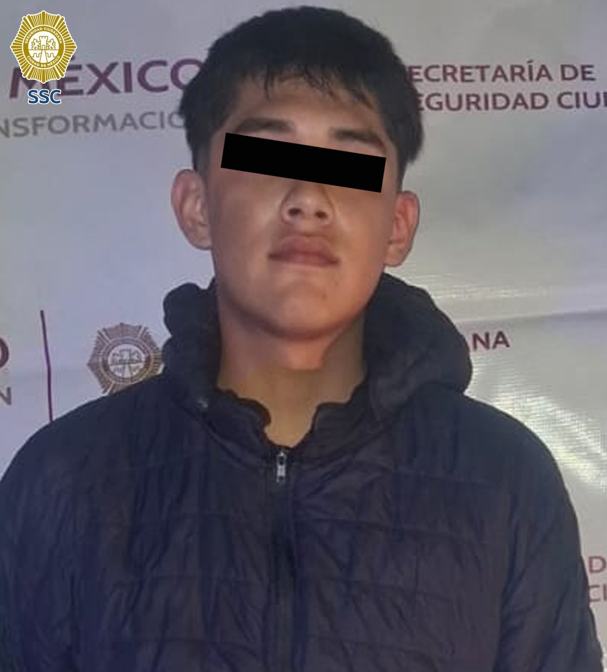 Arresto motociclista Reforma