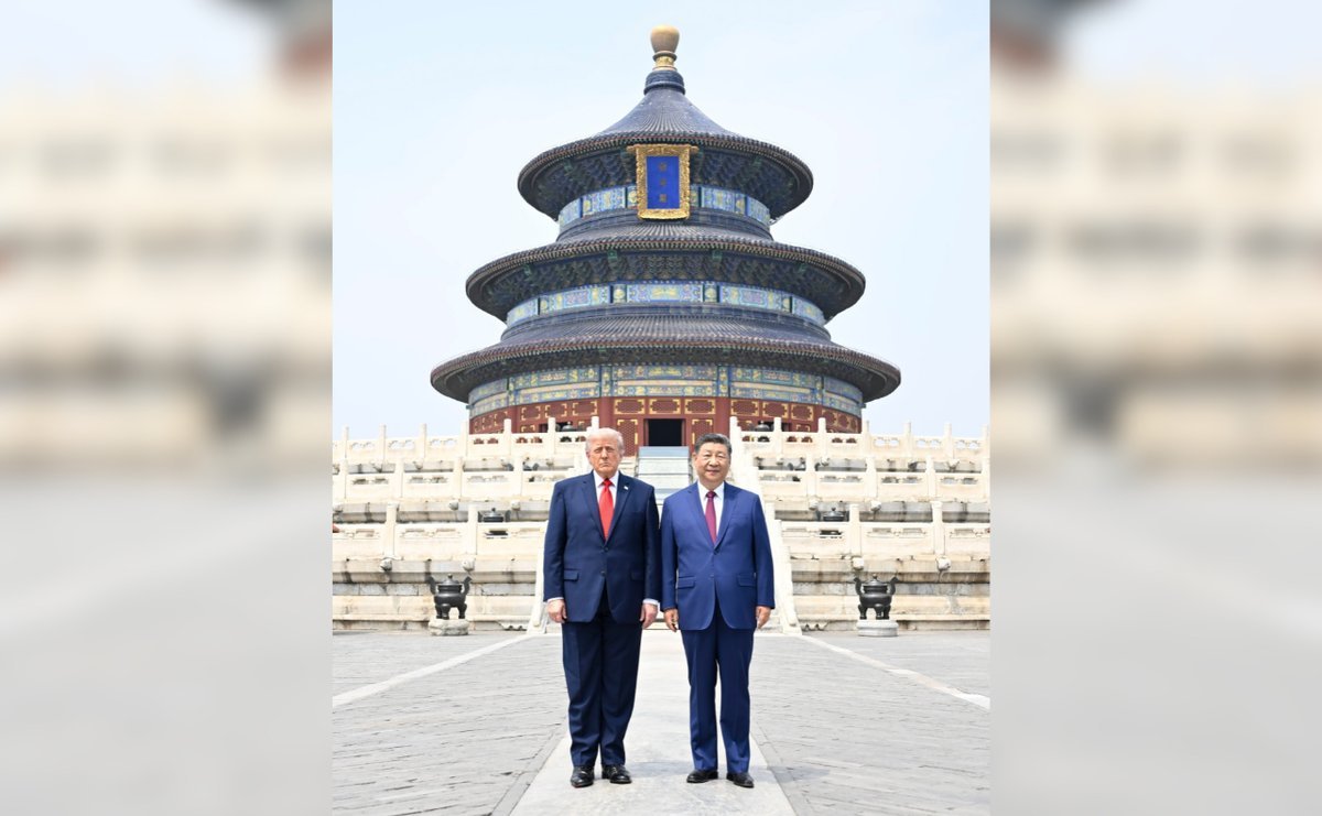 Trump Xi Jinping Templo del Cielo