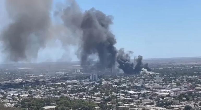 incendio Los Mochis