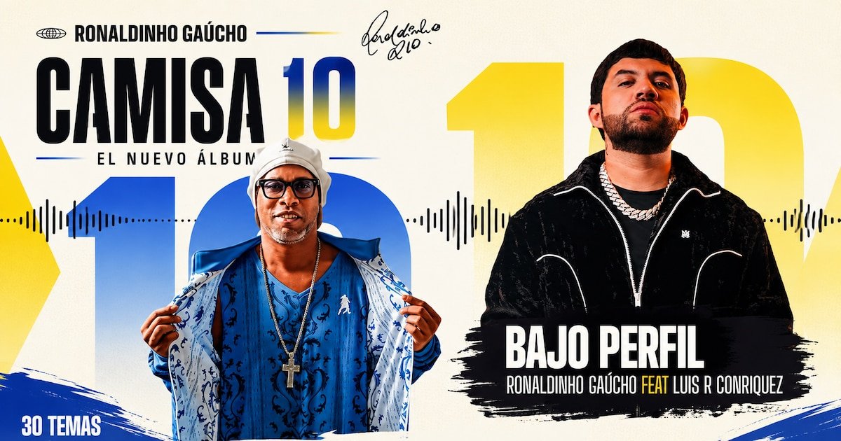 Ronaldinho debuta como cantante
