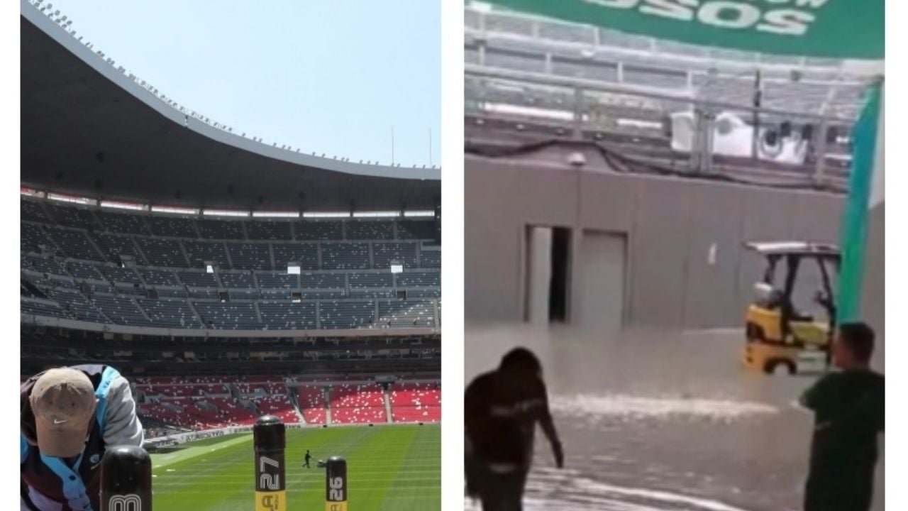 Estadio Azteca inundación Mundial 2026