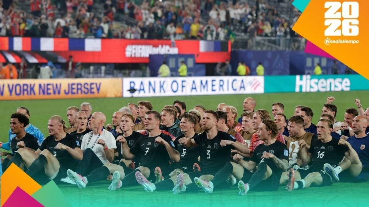 festejo Noruega Mundial 2026