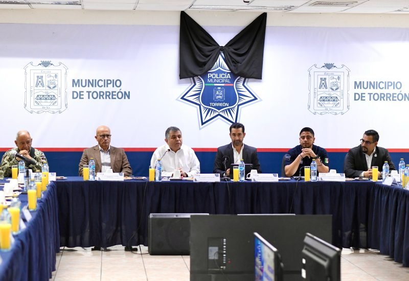 Dedican reunión de seguridad al legado y compromiso del alcalde Román Alberto Cepeda González