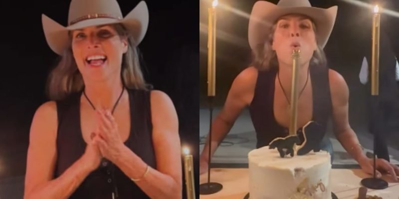 Montserrat Oliver cumpleaños western